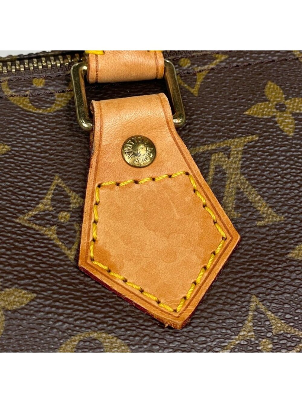 ★SOLD★ Louis Vuitton Speedy 35 Boston Bag Monogram Brown - Picture 7 of 10